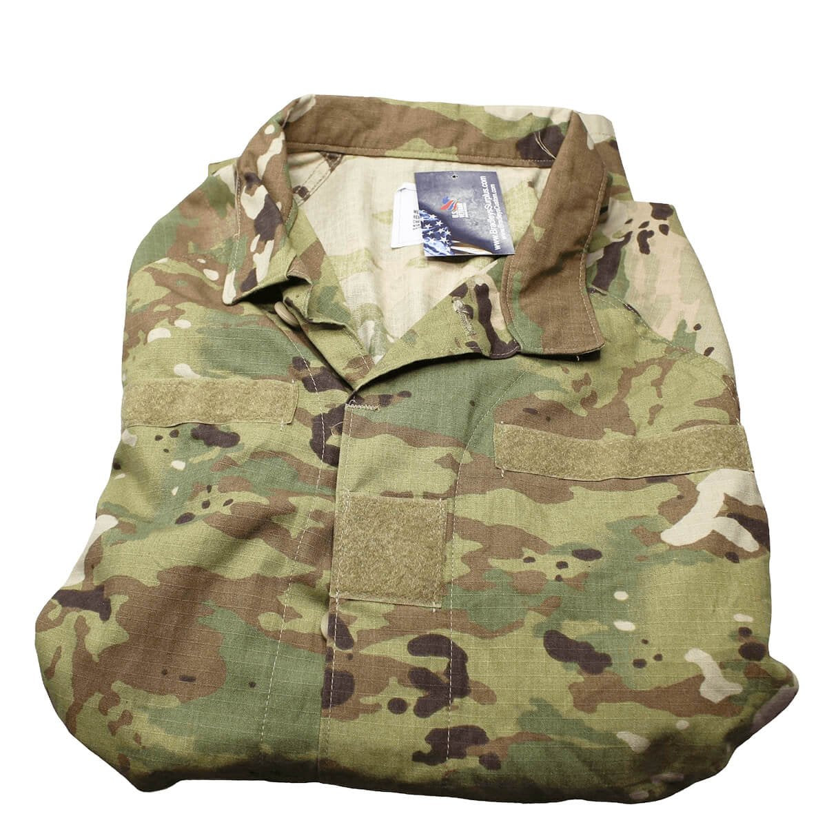 Army IHWCU OCP Jacket Improved Hot Weather Combat Uniform Top - Used Folded
