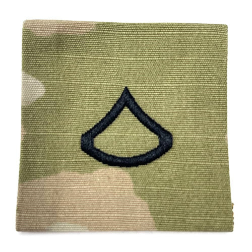PFC Private First Class Sew-On Army Rank OCP Patch - 2x2