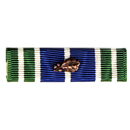 AAM ribbon with a oak leaf on a white background