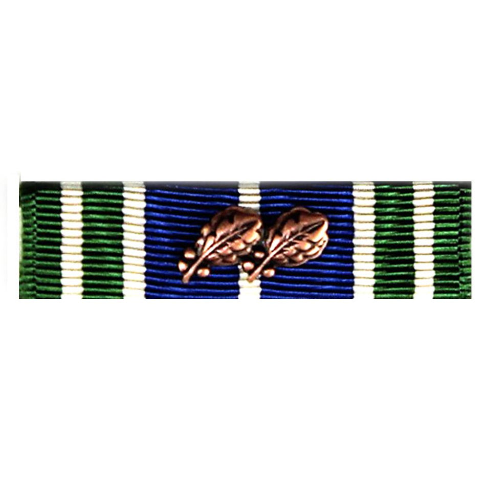 AAM ribbon with a 2 oak leafs on a white background