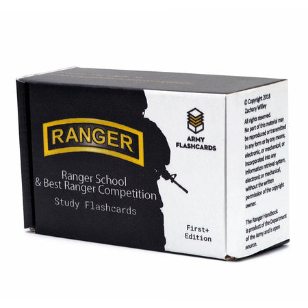 Ranger School / Best Ranger Competition Flash Cards