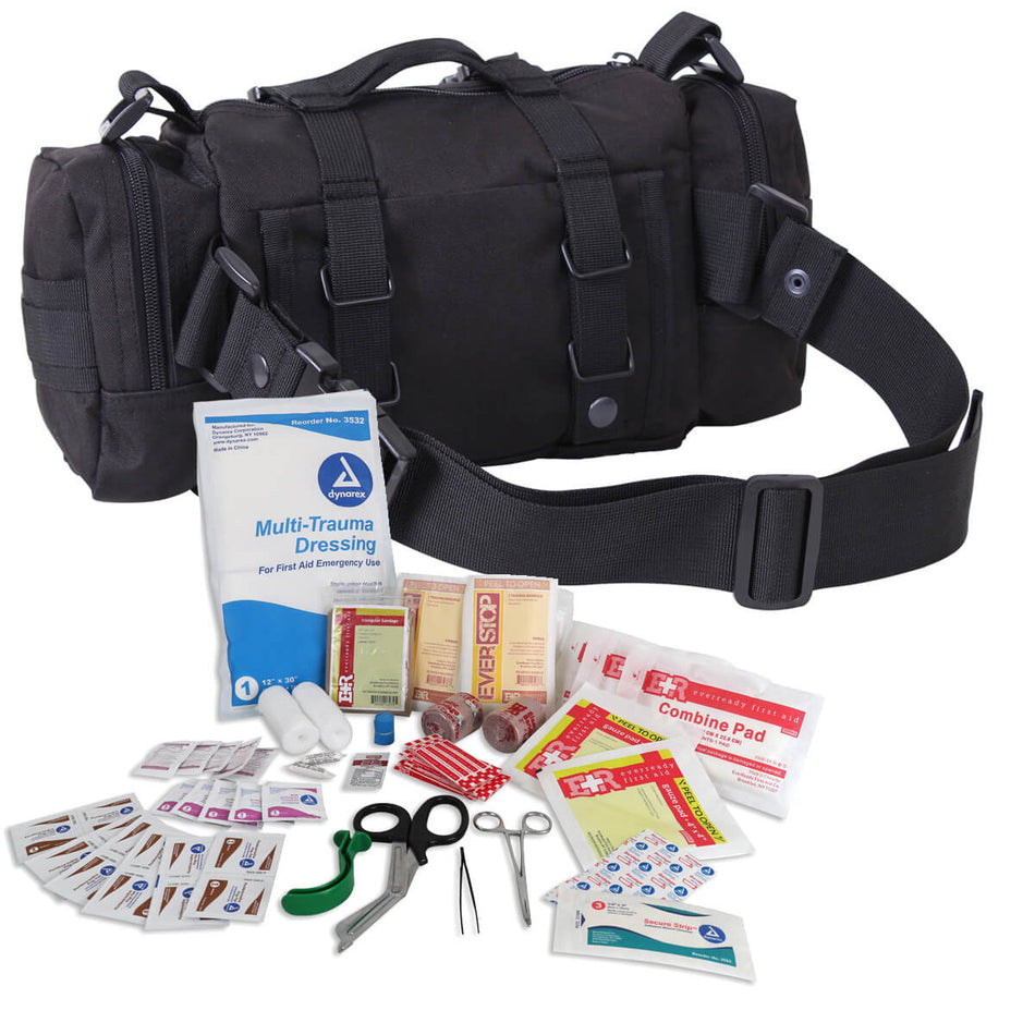 Rothco Fast Access Tactical Trauma Kit in Convertipack