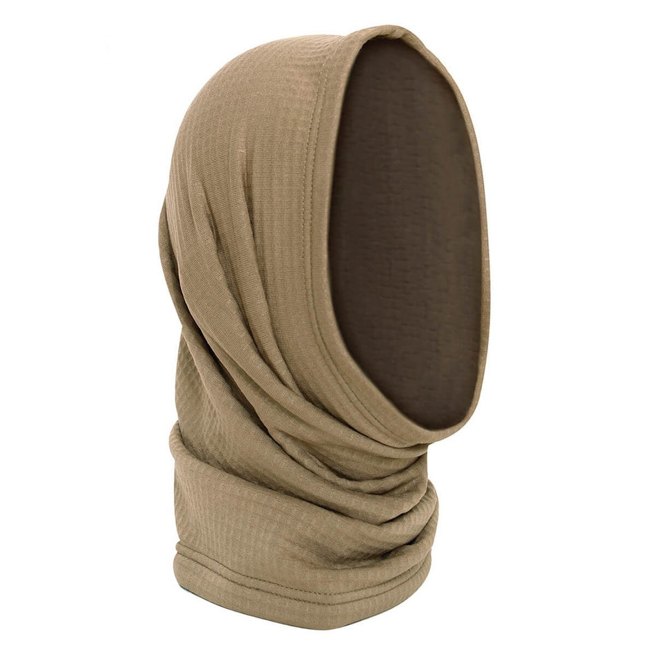 Grid Fleece Neck Gaiter Gen III Level 2 Coyote Brown