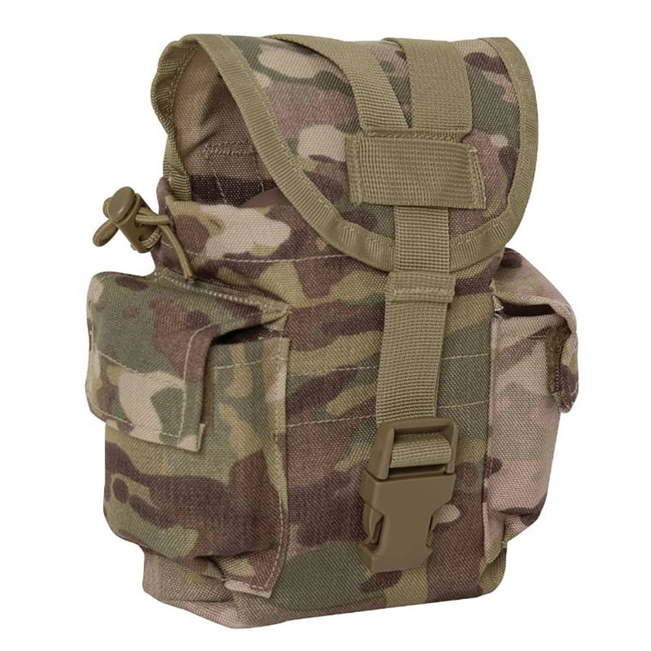 1 Quart Canteen MOLLE II Utility Pouch in Multicam by Rothco