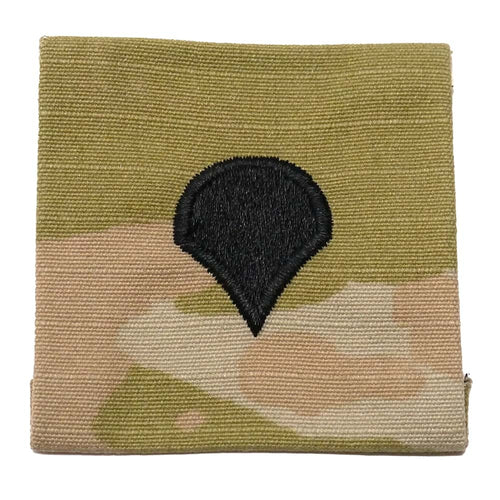 SPC Specialist Army OCP Rank Patch Sew-On – 2x2 Regulation Size