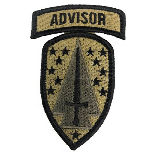 Security Forces Assistance Brigade OCP Patch With Advisor Tab