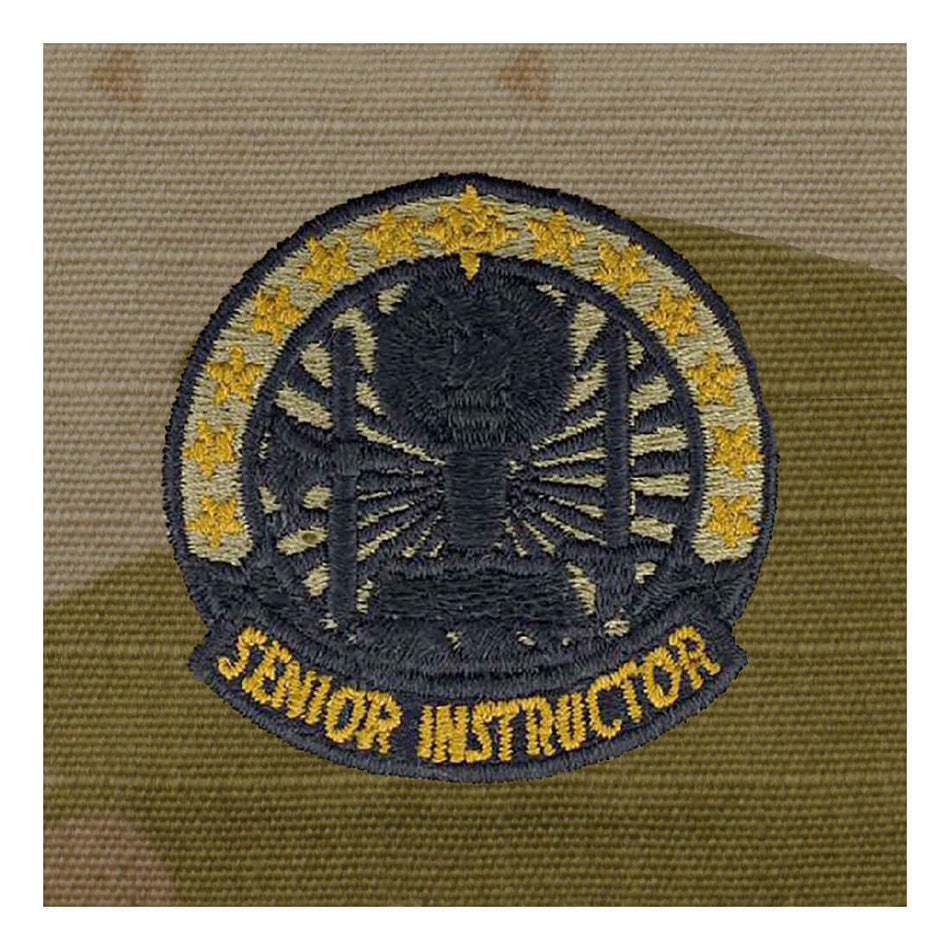 Army Senior Instructor Badge OCP Sew On Patch