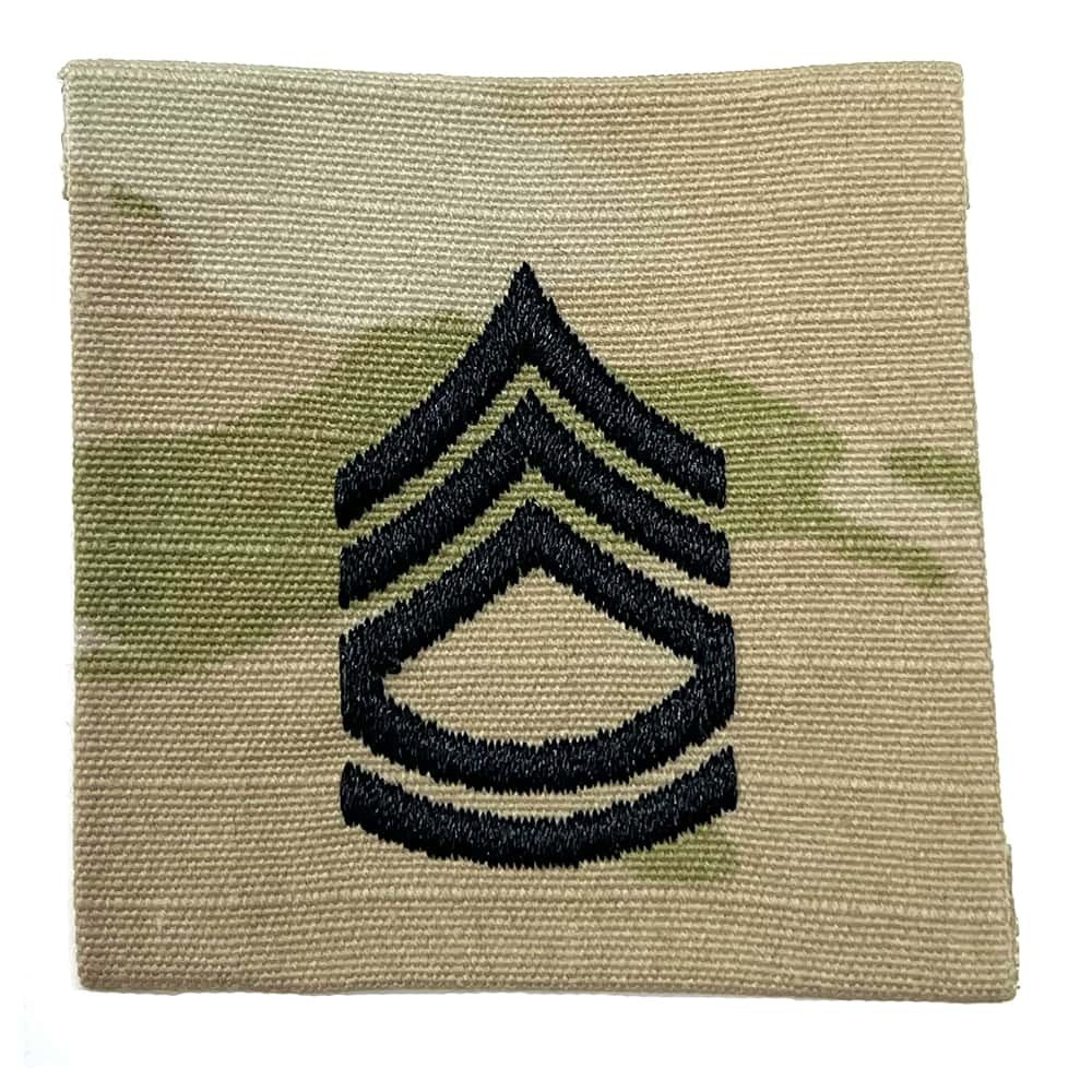 Sergeant First Class SFC OCP Sew-On Army Rank
