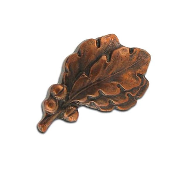 Single Oak Leaf Bronze NL No Legs OLC