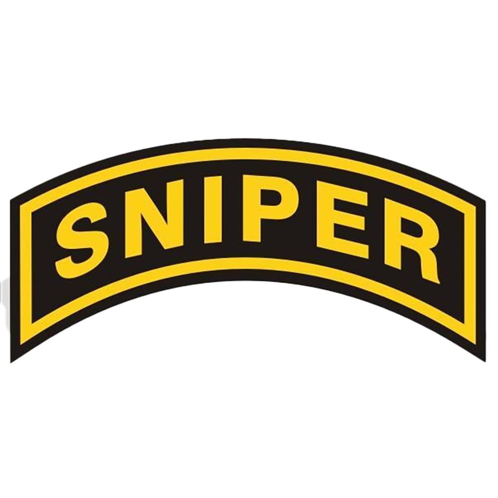 Sniper Arch Decal 7.25" x 3.5"