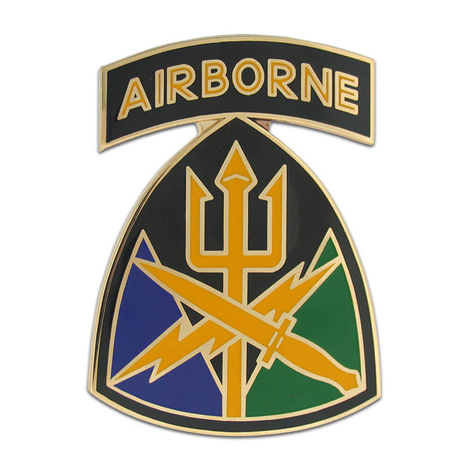 Special Operations Command Joint Forces Combat Service Identification Badge on a white background