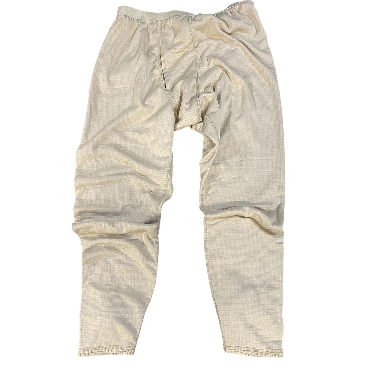 Beige pants on a white background