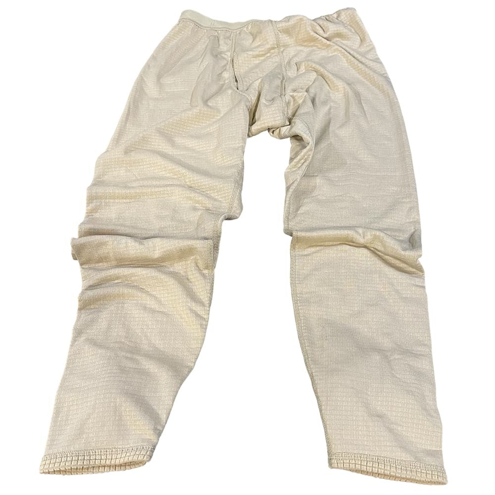Beige pants on a white background