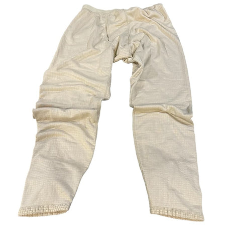 Beige pants on a white background