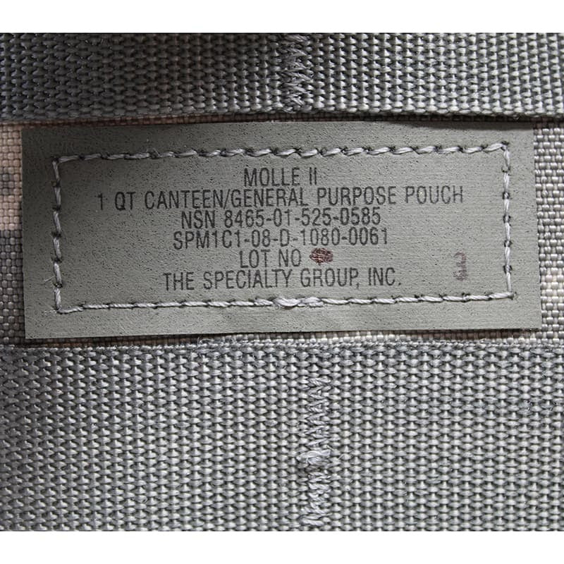 Close up of tag