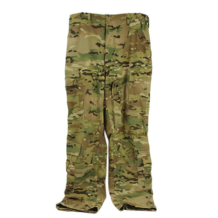 A pair of USGI Multicam Aircrew Combat Trousers, shown flat against a white background.