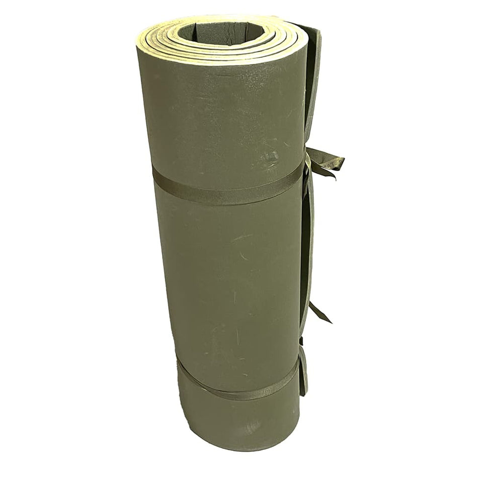 USGI Olive Drab Army Issued Rolling Sleeping Pad - Used