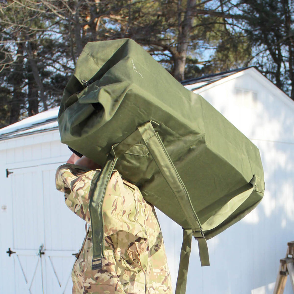 USGI Top Loading Duffle Bag Olive Drab - Used