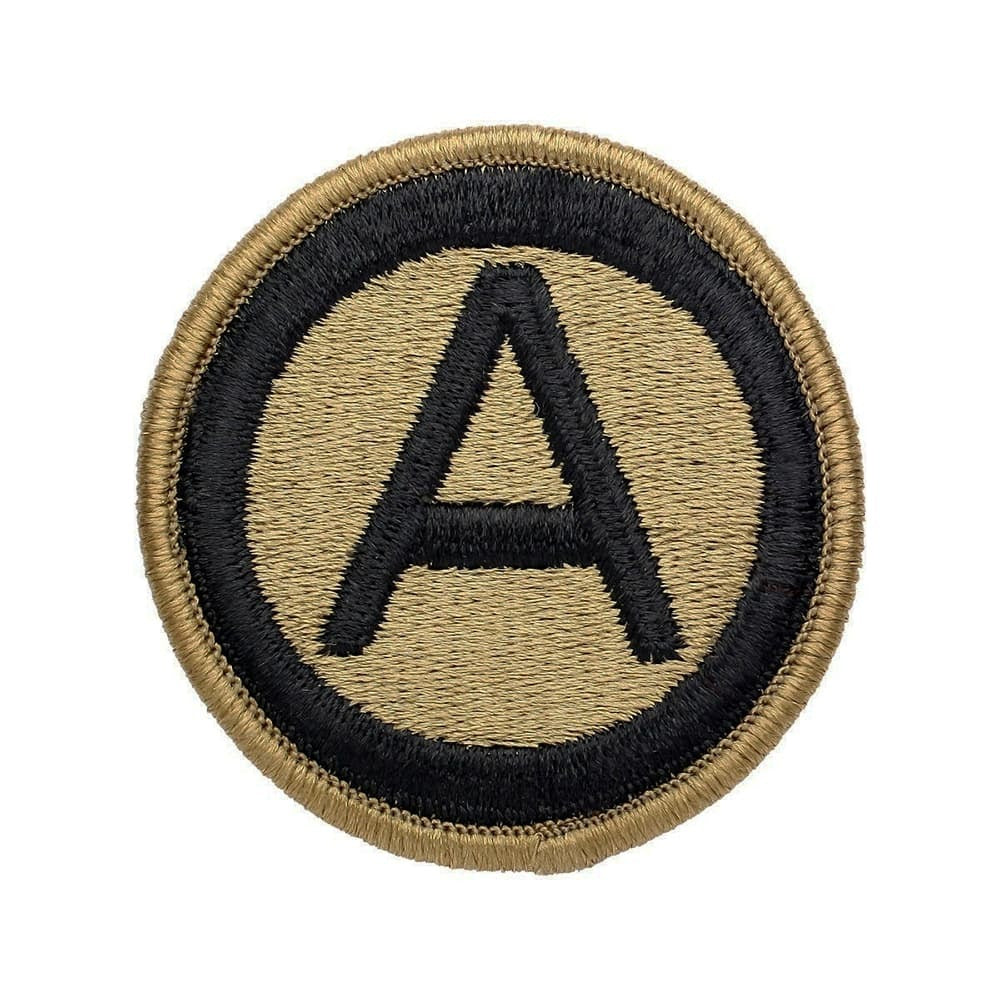 US Army Central Command Unit OCP Patch on a white background