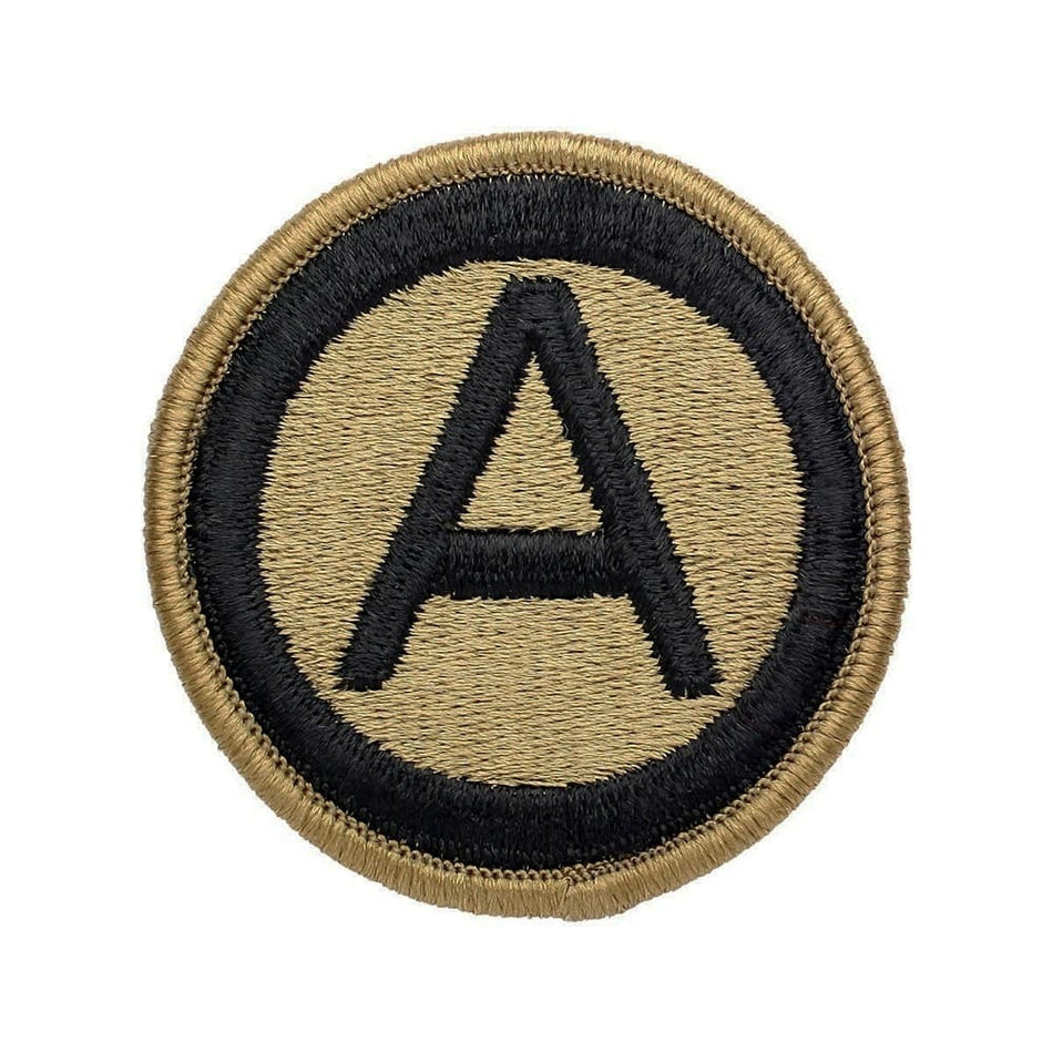 US Army Central Command Unit OCP Patch on a white background