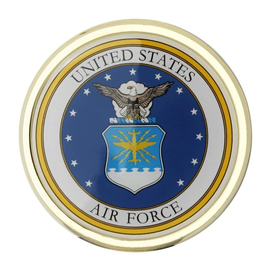 United States Air Force Chrome Auto Emblem