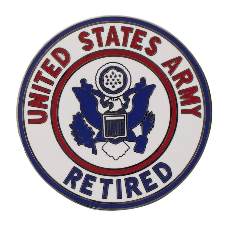 United States Army Retired ID Badge