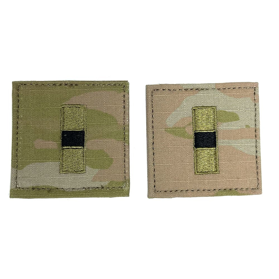 WO1 Warrant Officer 1 Rank Patch – Army OCP With Hook Fastener - Pair
