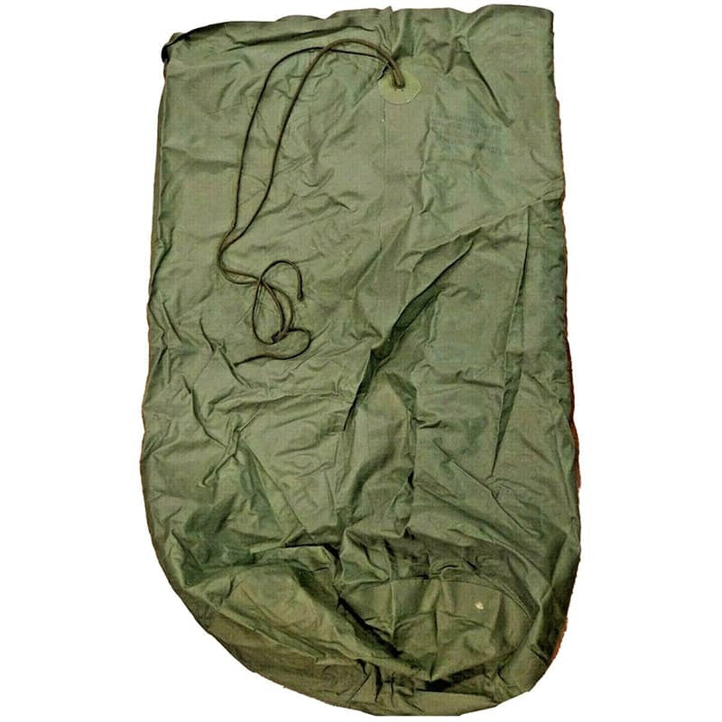 Army Wet Weather Bag For Clothing on a white background