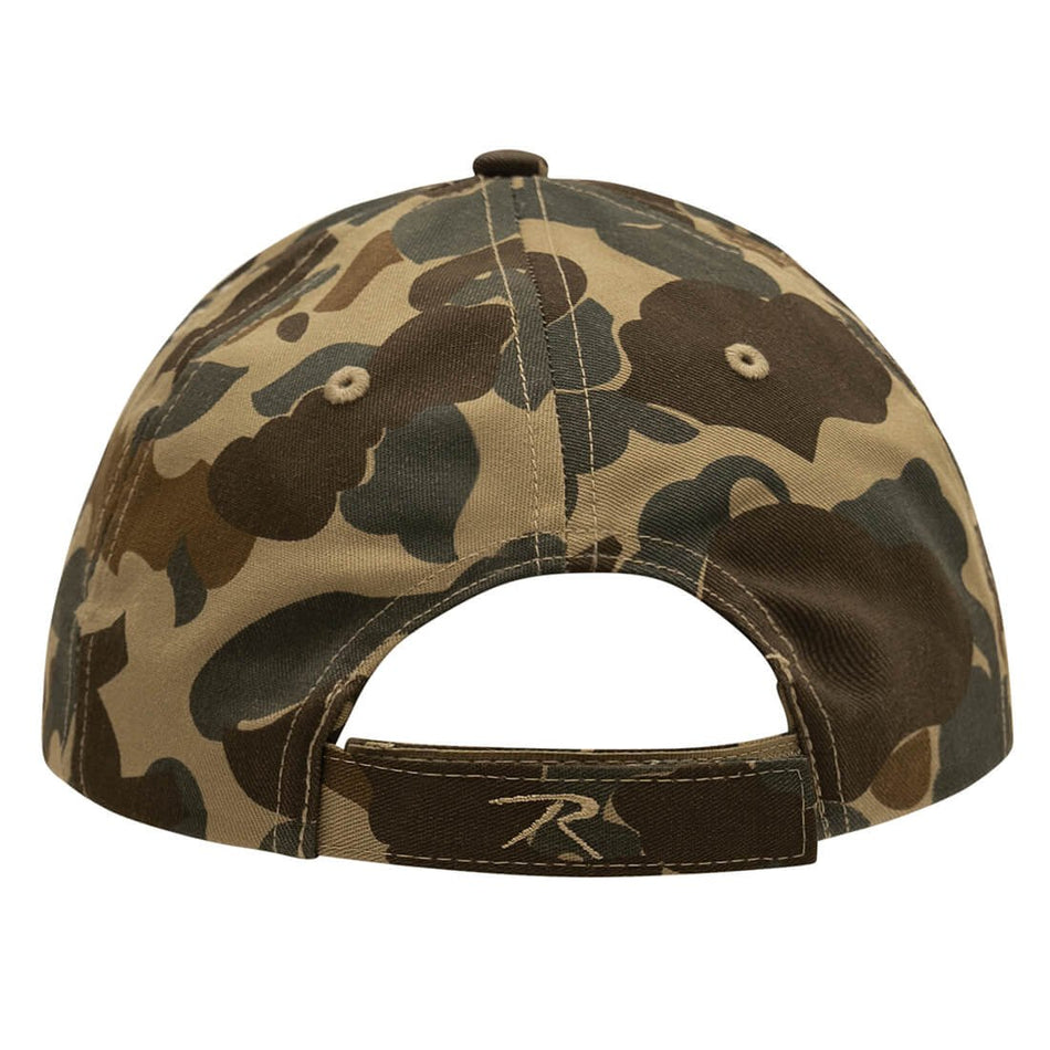 X Bear Archery Fred Bear Camo Low Profile Cap Backside