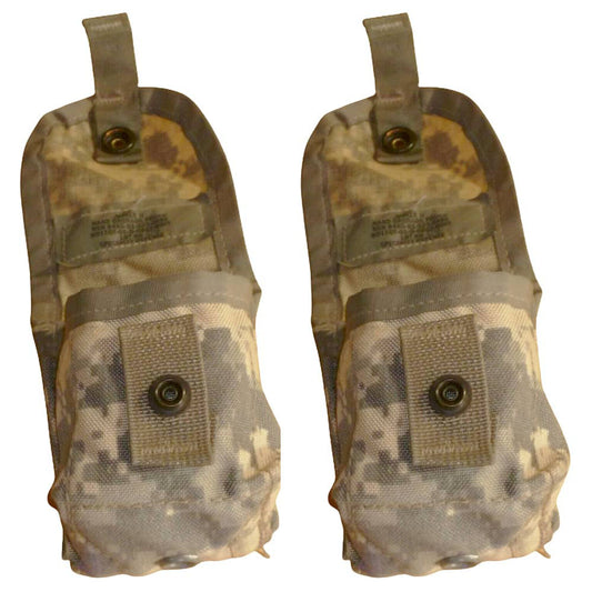 ACU Grenade Pouch Set of 2 In Used Condition