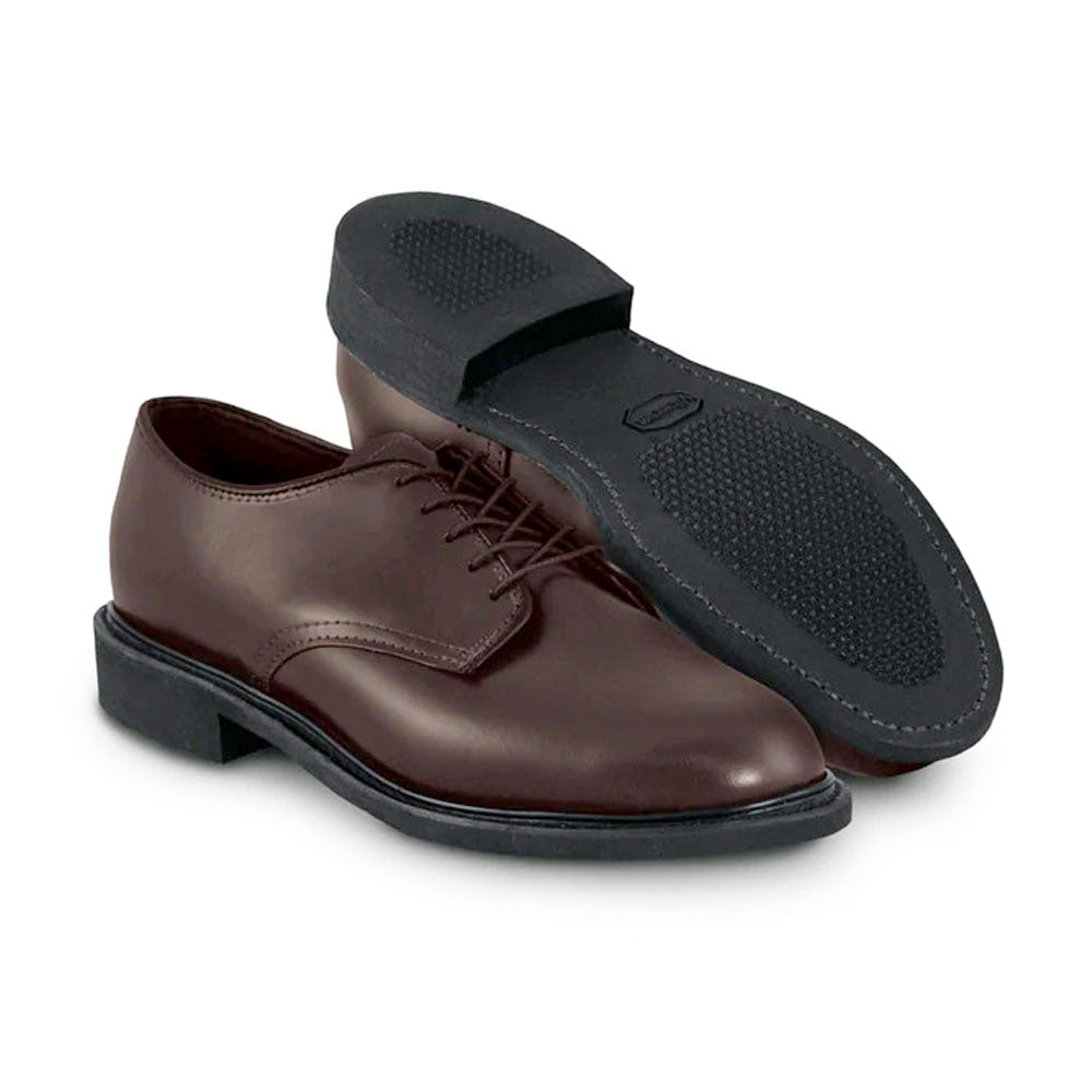 Capps Women's AGSU Brown Leather Oxford Dress Shoe 