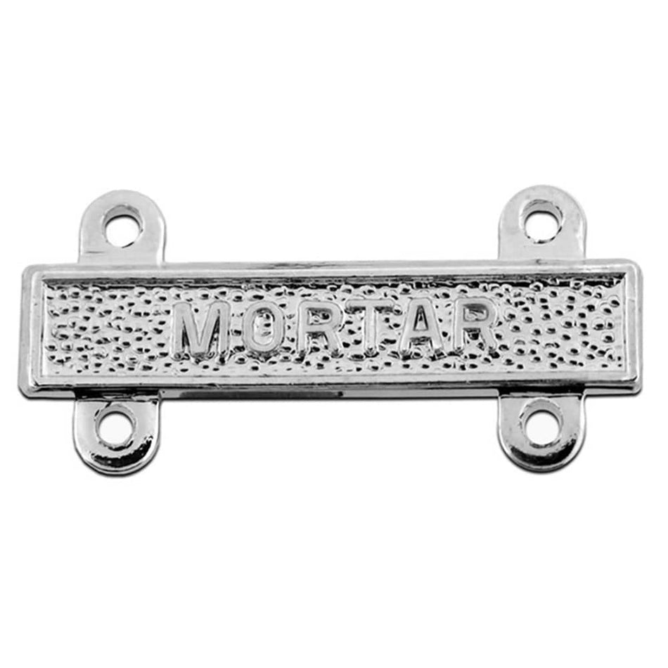 Army Mortar Qualification Bar – Expert Weapons Badge Attachment | Mirror Finish