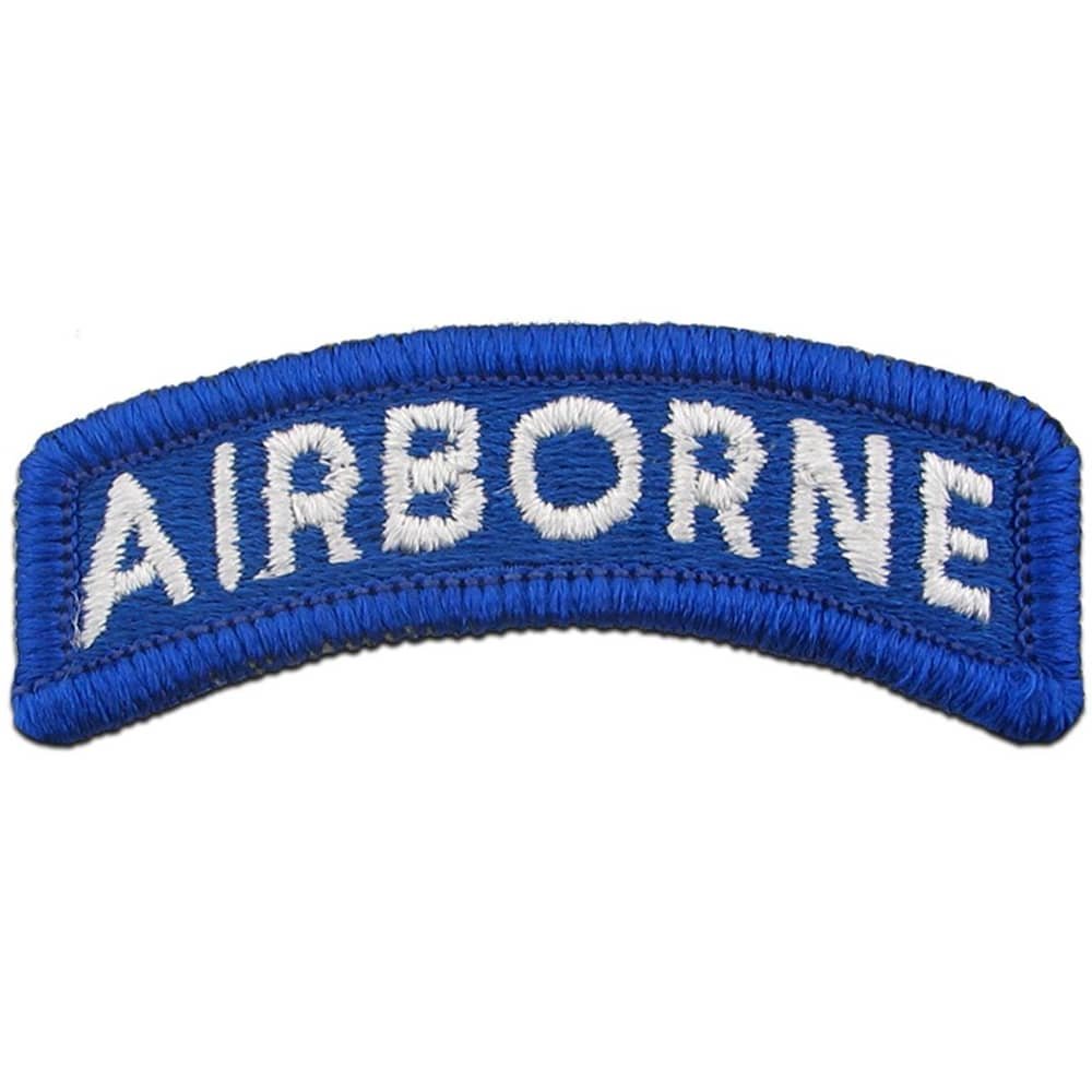 Army Blue Airborne Tab