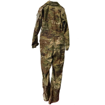 Backside of a OCP Mechanics Coverall on a white background