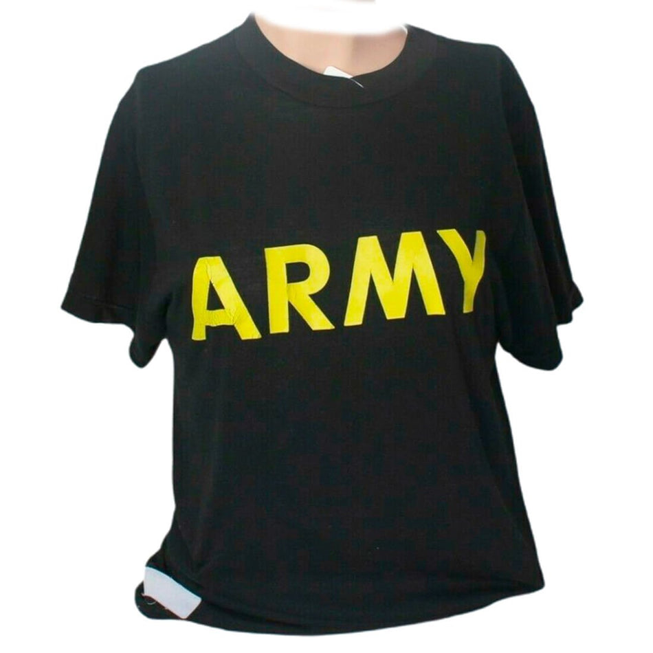 Army PT Shirt APFU Physical Training Short Sleeve Shirts USGI - Used