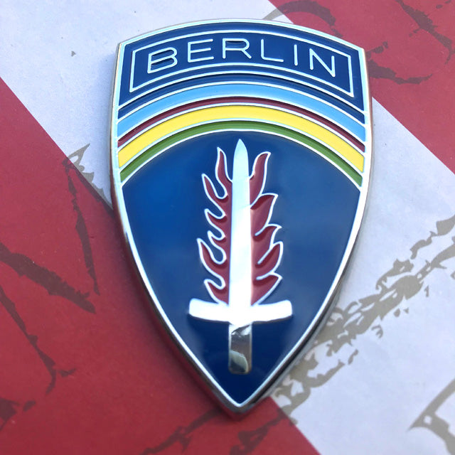 The Berlin Brigade Metal Vehicle Decal 