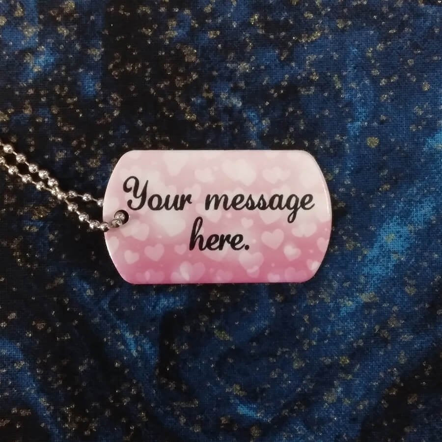 Personalized  Dog Tag - Add Your Picture