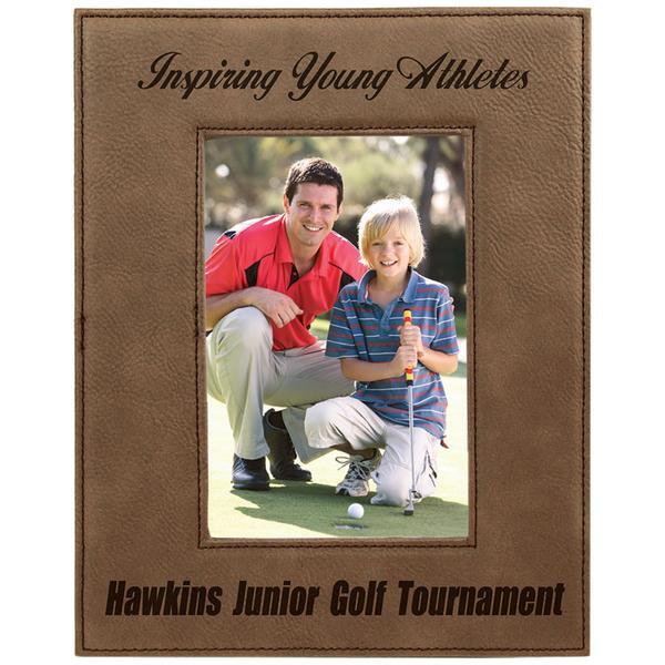 Personalized Picture Frame Made From Synthetic Leather