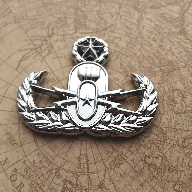 EOD  Explosive Ordnance Disposal Badge Metal Decal