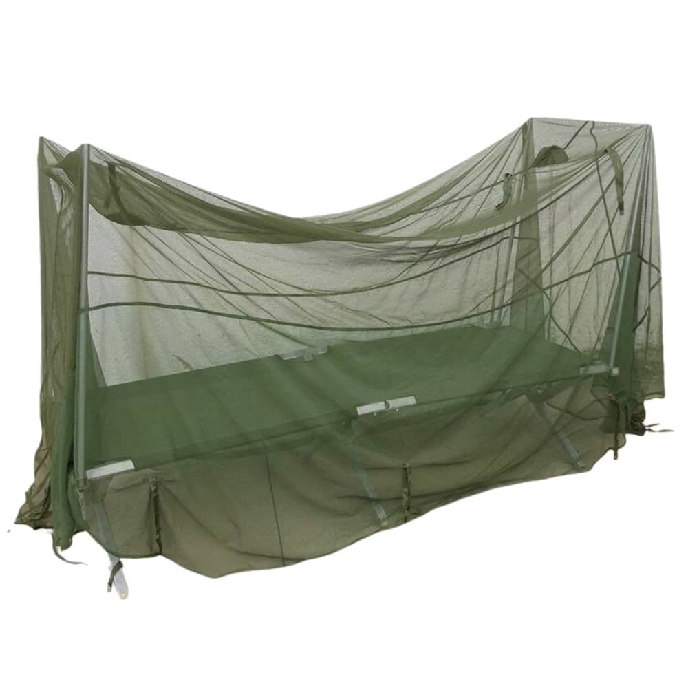 USGI Mosquito Netting Cot Cover No-See-Um Mesh With Stuff Sack ...