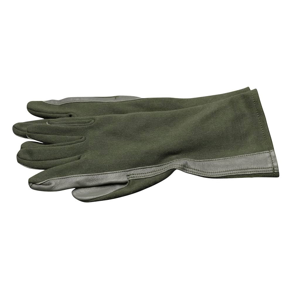 USGI Nomex Flight Gloves Sage Green Summer Flyers - NEW