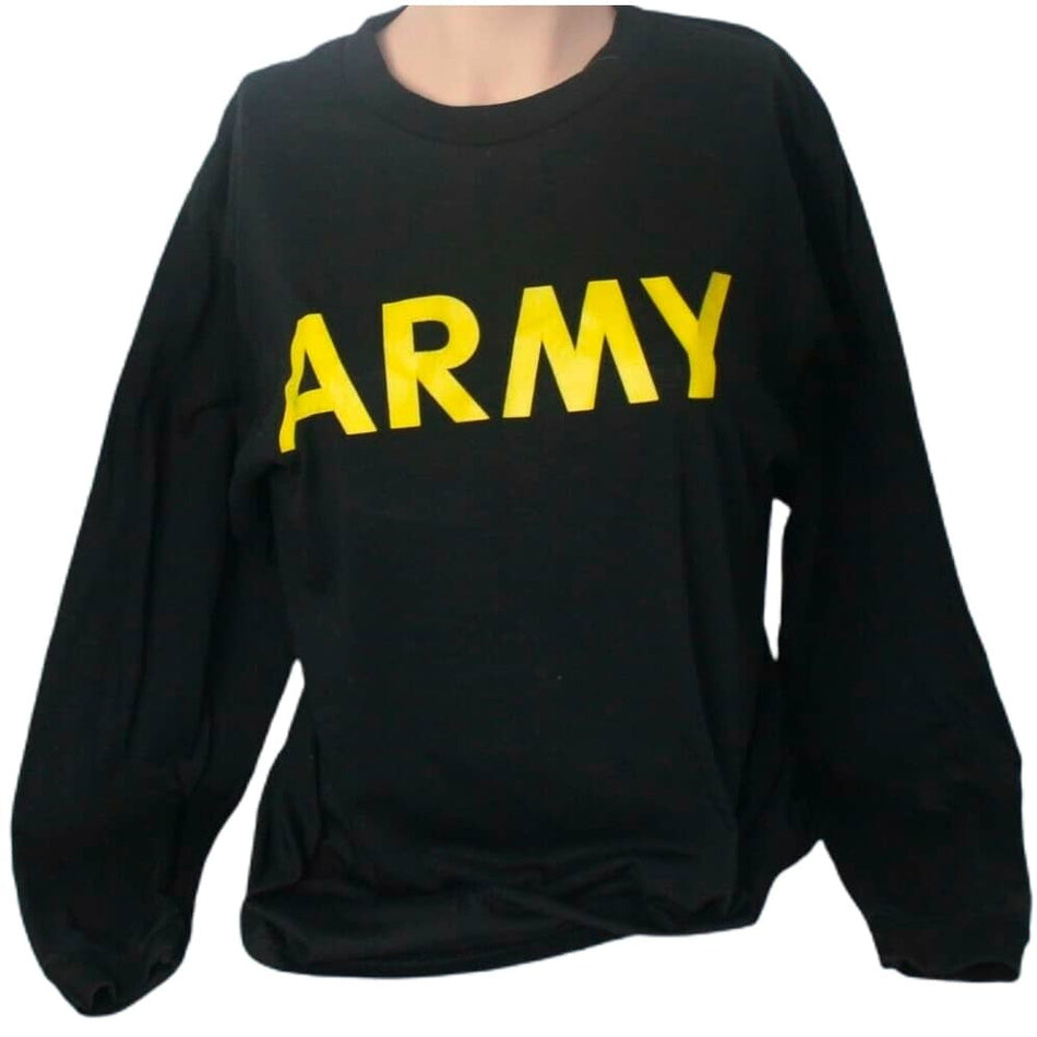 Army APFU Long Sleeve PT Shirt – Official Physical Fitness Uniform - USGI