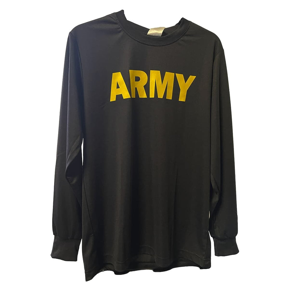 Army APFU Long Sleeve PT Shirt– Official Physical Fitness Uniform - USGI