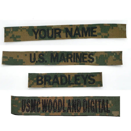 Military Name Tapes Marines
