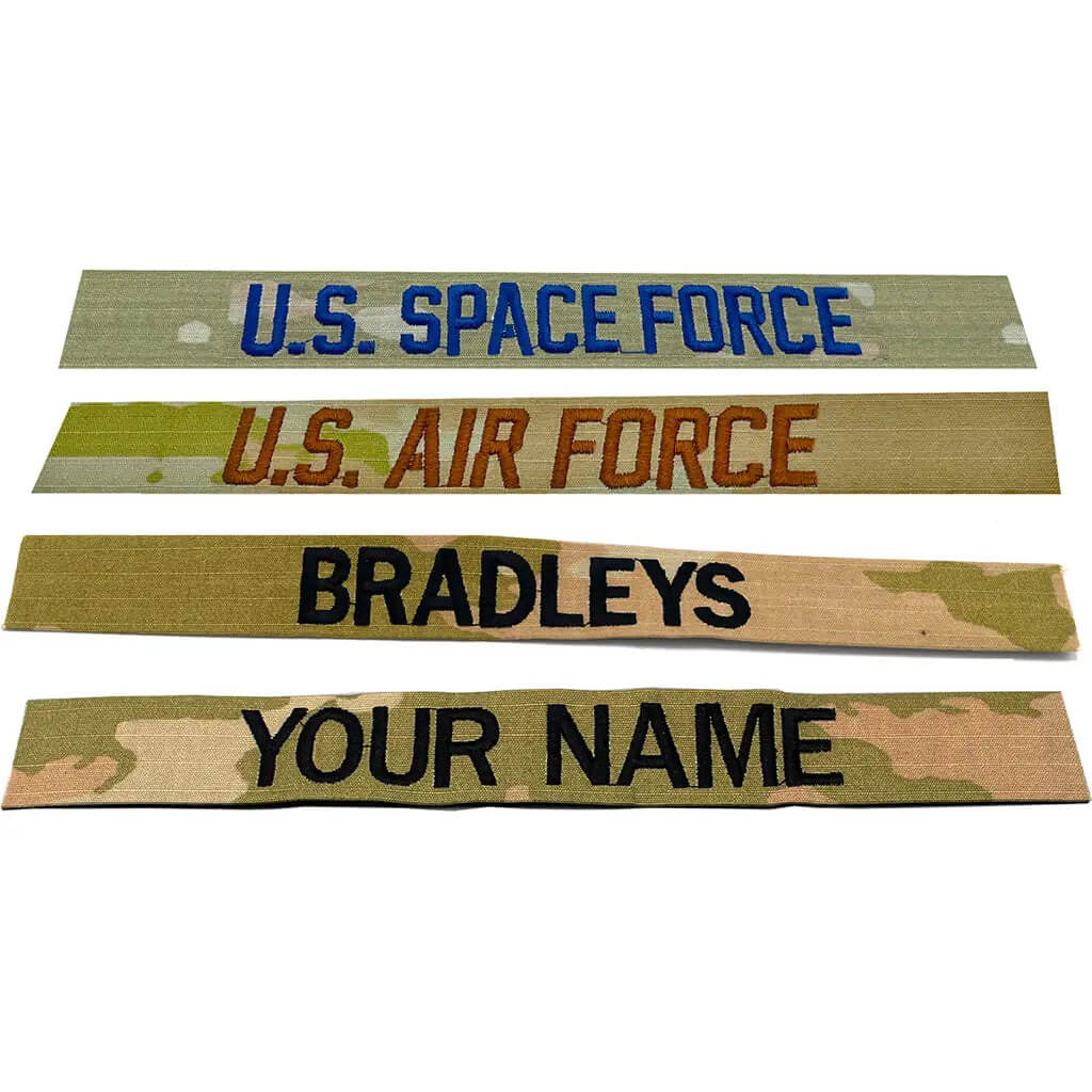 All Military Branches OCP Nametapes
