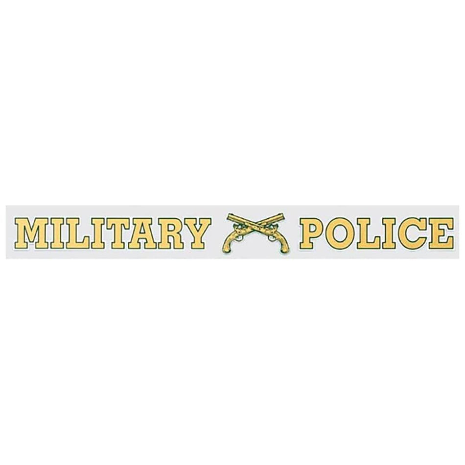 Military Police Window Strip Decal 16.25" x 1.75"