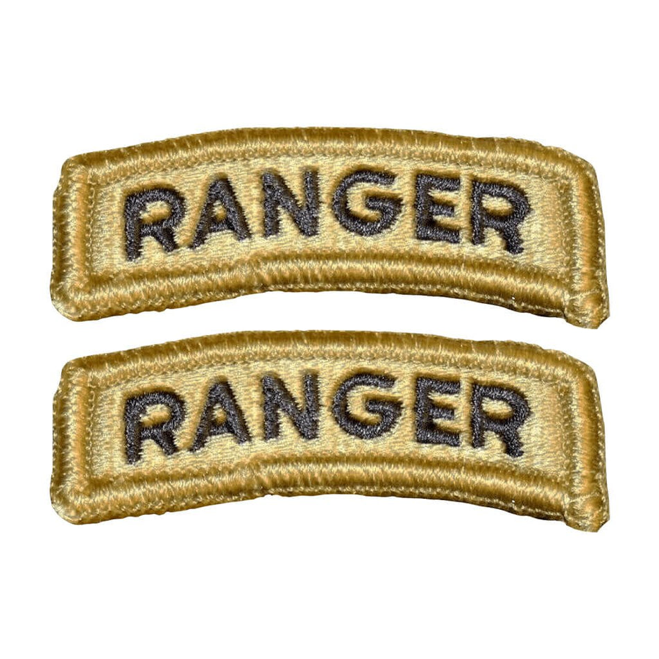 Army Ranger OCP Tab With Hook Fastener - Set of 2