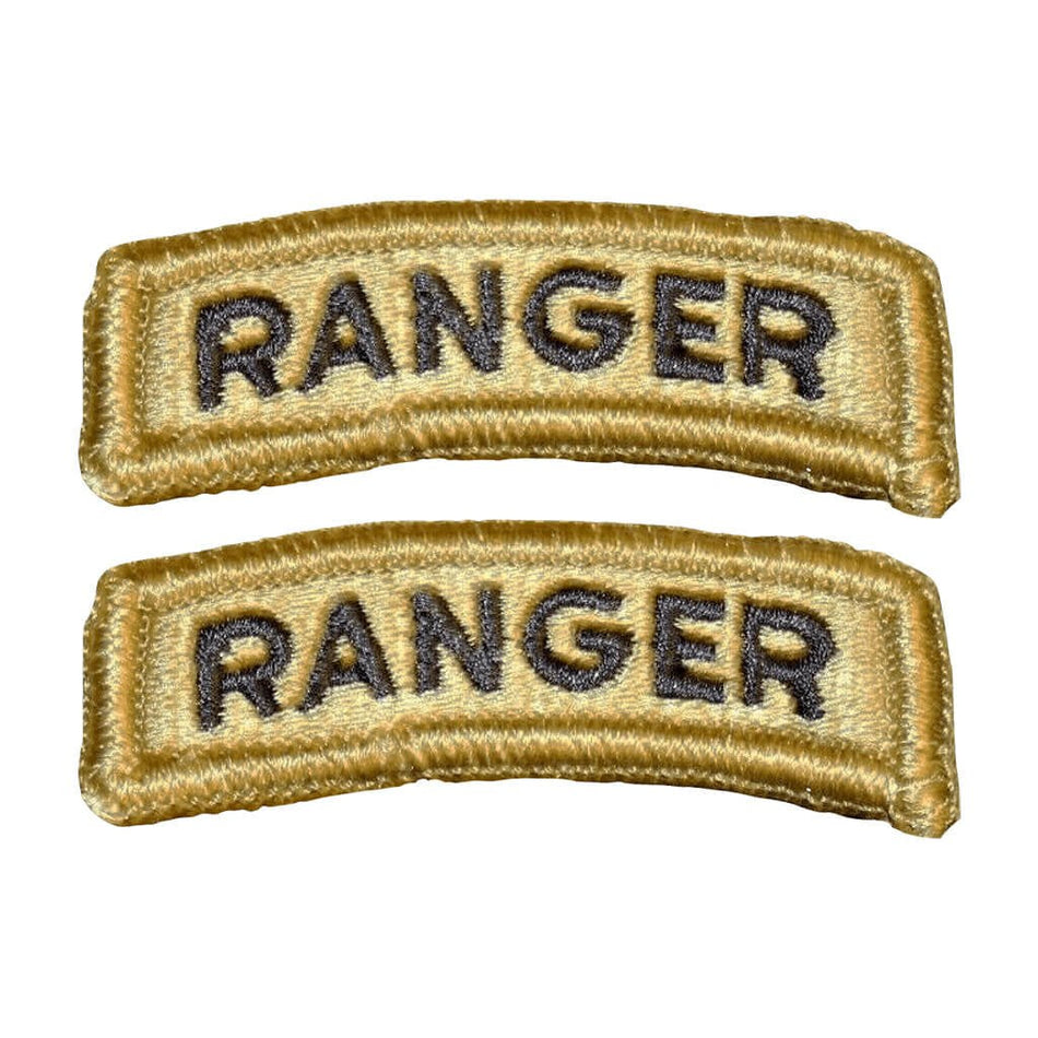 Army Ranger OCP Tab With Hook Fastener - Set of 2