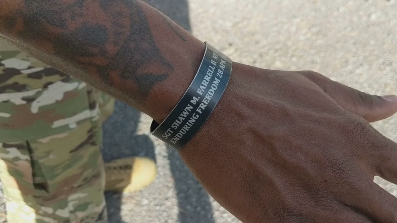 Military Memorial Bracelets
