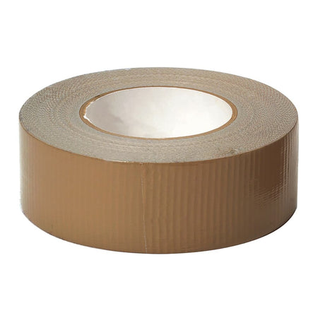 Coyote Brown Military Duct Tape on a white background